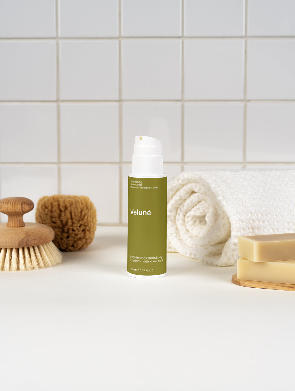 Brightening Face&Body Exfoliator with Kojic Acid